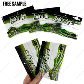 Customized Three Side Sealing Reusable Zipper Lock Reusable Fishing Bait Hook Bait Portable Softbaits Fish Baits Plastic Bag