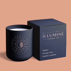 Scented Candles Custom logo and Packaging square Paper Cosmetic Candle Packaging Gift Box Custom Luxury Candle Packaging Boxes