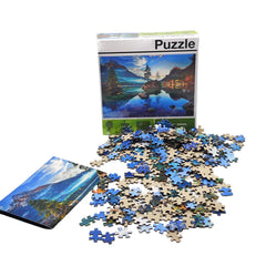 Wholesale Custom Printing Adults Jigsaw Puzzle Game 500-1000 Pieces Educational Toy Made Paper Manufactured Customized Puzzle