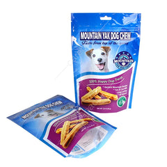 Custom Printed Plastic Treat Packaging Pet Food Package Bag with Zipper