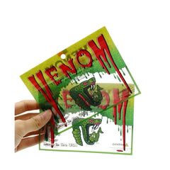 Customized Printed Resealable Transparent Soft Plastic Fishing Bait Packaging Bag Fishing Lure With Zip Lock