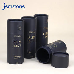 Custom Eco-friendly Luxury Kraft Cardboard Food apple Beverage Cylinder Packaging Tea Coffee Bottle Paper Tube
