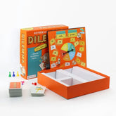 Custom Paper Board Game and Box Printing for Family Travel with Dice Token Spinner