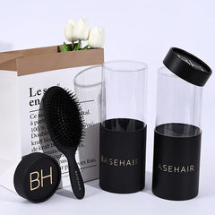 Custom Food Kraft Round Cardboard Tube Coffee Powder Paper Core Tube With Windows 500Ml Packaging