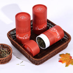 Custom Push up Red Cardboard Tube Packaging Food Bottles Round Luxury Twist up Paper Tube Box