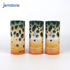 Eco-Friendly Custom Recyclable Perfume Bottle Cylinder Packaging Box Food Round Kraft Cardboard Tube Tea Coffee Paper Tube