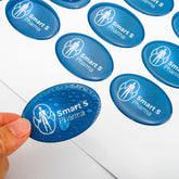 Transparent Clear Silicone Sticker Sheet Waterproof Crystal Labels Custom Phone Promotional 3d Gel Epoxy Dome Stickers with Logo