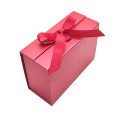 2024 New Arrival Custom Printing Matte Glossy Magnetic Flip Top Magnetic Lid Rigid Cardboard Gift Packaging Boxes With Ribbon