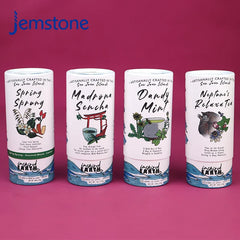 Eco Friendly 100% Recycled Food Grade Tea Cylinder Box Packaging Cardboard Paper Tube