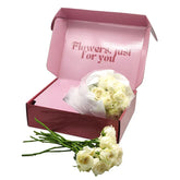 Custom Logo Print Delivery Shipping Cajas Para Flores Y Amor Rose Flora Boxes Packaging Mom Flower Gift Boxes for Bouquets