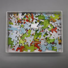 OEM Custom 100-Piece Jigsaw Puzzle Excellent Paper DIY Toy for Childhood Games Factory Direct