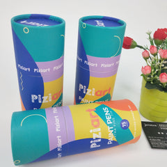 Custom Packaging Manufacturer Wholesale High Quality Color Printed Cardboard Packaging Cylinder Box