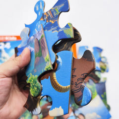 Factory Wholesale Fashion Jigsaw Puzzles Kids Vikings Cartoon Themed Paper Learning Educational Puzzles for Toddler