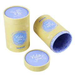 Custom Luxury Round Cardboard Kraft Paper Tube Coffee Tea Cylinder Box Packaging for Cosmetic Perfume Wine Soda with Metal Plugs