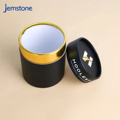 Manufacturer Food Grade Biodegradable Round Cylinder Kraft Cardboard Paper Tube Packaging Cans Perfume Packaging Tube