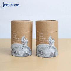 Custom Printed Creative Round Kraft Packaging Can Food Boxes 4 oz Cardboard Paper Tube Packaging for Tea Coffee