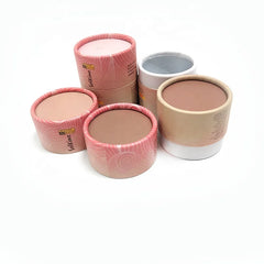 Eco Friendly Cardboard Custom Cylinder Box Liquid Beauty Cream Paper Tube Package Cosmetic Packaging Tube