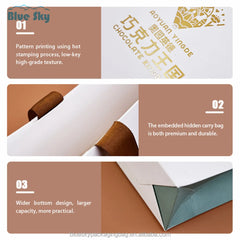 High-Quality Full-Color Printed Paper Bags,Full-Coverage CMYK Printing on Recycled Kraft/Coated Paper Bag for Retail Stores
