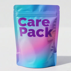 Baggies Aluminum Foil Cookies 3.5g Soft Touch Child Proof Bag for 1OZ&2OZ Edible Gummy Pouches With Zipper