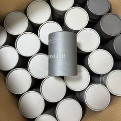 Wholesale Luxury Kraft Tea Coffee Candle Paper Tube Packaging Food Craft Cylinder Round Cardboard Gift Box Packaging