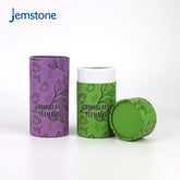 Printed Food Coffee Bean Tea Leaf Tea Bag Paper Tube Seasoning Spices Snack Cake Nut Kraft Cylinder Packaging