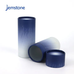 Custom Eco Luxury Kraft Cardboard Cylinder Box Perfume Packaging Food Tea Coffee Spice Powder Paper Tube