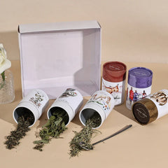 Eco Friendly Cylinder Tube Box Cardboard Tea Leaves Paper Tube Coffee Packaging