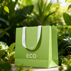 Blank Gift Shopping Paper Bag Without Carry Portable Tote Handbag Shoes Clothes Packaging Bags