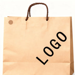Wholesale Brown Compostable Twisted Handle Recyclable Shopping Reinforced Gift Paper Tote Bag