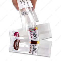 Custom Moisture-Proof Mylar Edible Popsicle Bags Food Grade Plastic Wrapper with Tear Notch for Ice Cream Pet Food Canned Food