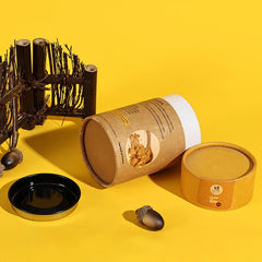 Custom Kraft Tea Waterproof Luxury Gold Leaf Black Twist up Food Coffee Paper Tube Packaging Boxes