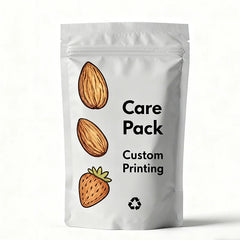 Customized Plastic Food Seal Foil Pouches for Snack Flexible PLA Materials Dried Fruit Zipper Nut Biscuit Packaging Bags
