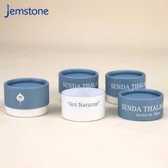 Custom Eco-friendly Kraft Cosmetic Perfume Paper Tube Food Tea Coffee Cylinder Box Packaging Cardboard Candle Tube