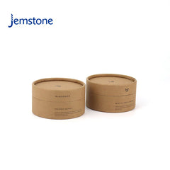 Custom Biodegradable Food Cylinder Luxury Blown Kraft Cardboard Product Gift Cosmetic Paper Tube Packaging
