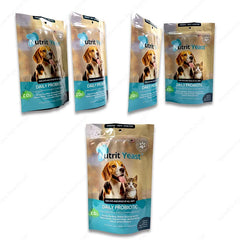 Pet Cats Dogs Food Feed Mylar Zipper Bag Foil Lamination Glossy Ziplock Pouch Customized Treat Food Packaging Bag