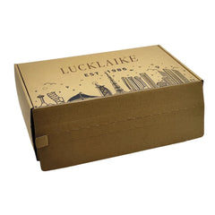 Custom FSC Luxury Personalized Sports Men Boxing Shoes Boxes Storage Craft Paper Box Packaging With Tear Strip Zipper Line