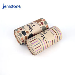 Eco-Friendly Cardboard Kraft Tube Paper Scarves Clothes Cylinder Packaging Custom Round Paper Tube for Shirt Packaging