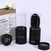 Custom Packaging Food Kraft Round Cardboard Tube Coffee Powder Paper Core Tube With Windows 500Ml