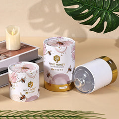 High Quality Cosmetics Cylinder Tube Box Cardboard Candle Paper Tube Gift Packaging