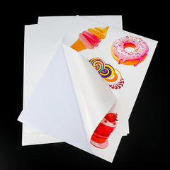 Inkjet Printer Printable A4 8.5"x11" Printed Waterproof Self-adhesive Glossy/Matte Label Vinyl Sticker Paper for Cosmetic