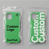 Custom Mobile Phone Case Clear Packaging Top Ziplock Bags 3C Accessories Plastic Waterproof Cell Pouches for IPhone 17