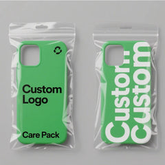 Custom Mobile Phone Case Clear Packaging Top Ziplock Bags 3C Accessories Plastic Waterproof Cell Pouches for IPhone 17
