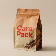 Aluminum Foil Compostable PE Resealable Plastic Quad Side Seal Packaging Coffee Bean Bag With Zipper