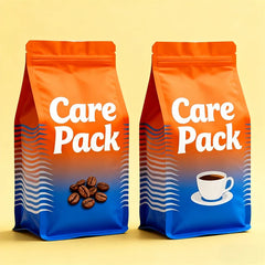 Custom Logo Octagonal Recyclable Light-proof Coffee 8oz 12oz 16oz Aluminum Foil Cafe 8 Side Seal Flat Bottom Bag