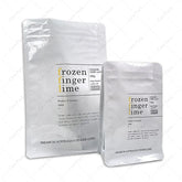 Customized Logo Wholesale Coffee Plastic Tea Coffee Bean Resealable Square Ziplock Eight Side Sealed Packaging Bag