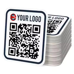 Custom Uv Resistant Waterproof Viny PVC Die Cut Sticker Logo Label Printing Dye Cut Stickers With Qr Code for Promotion