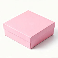 High-grade Rigid Gift Elegant Cardboard Reusable Necklace Lid and Based With Neck Handmade Boxes