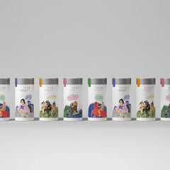 Hot Sale Eco Friendly Gift Packaging Tube Box Biodegradable Food Grade Leaf Tea Kraft Paper Tube Packaging