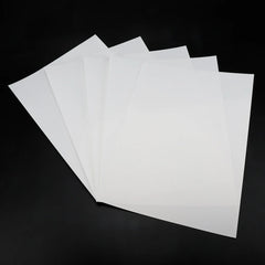 Wholesale White Transparent Backing A3 A4 Inkjet Printable Glossy Matte Yupo Sticker Paper Vinyl Clear Backing PET