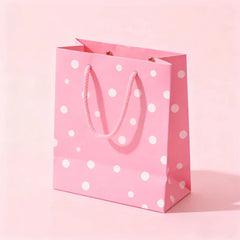 Wholesale De Papel Shopping Art Paper Standing Bags Empty Food Portable Gift Carry Handle Bag